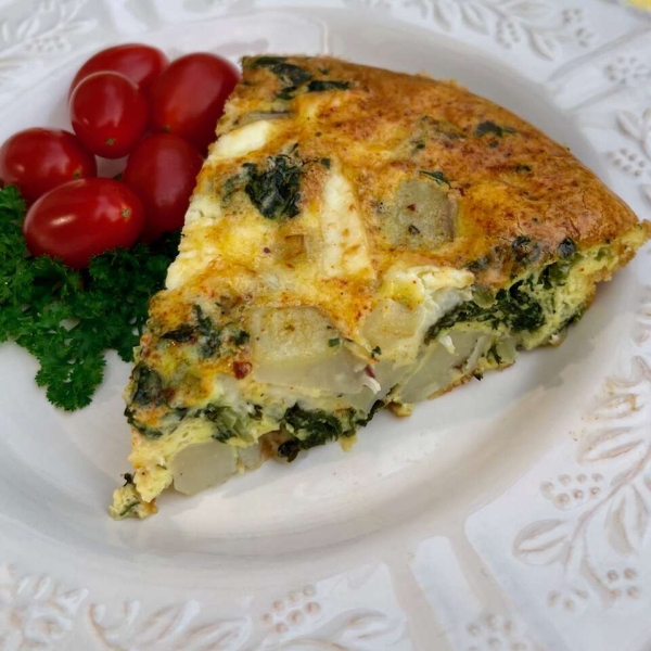 Spinach-Feta Frittata