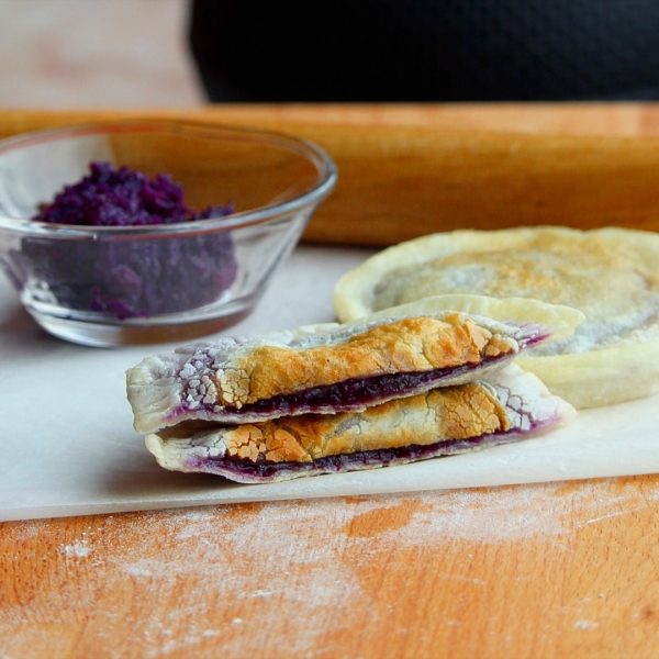 Purple Sweet Potato Cakes