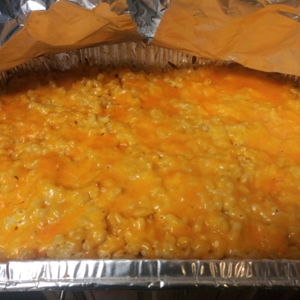 Baked Mac and Cheese with Sour Cream and Cottage Cheese