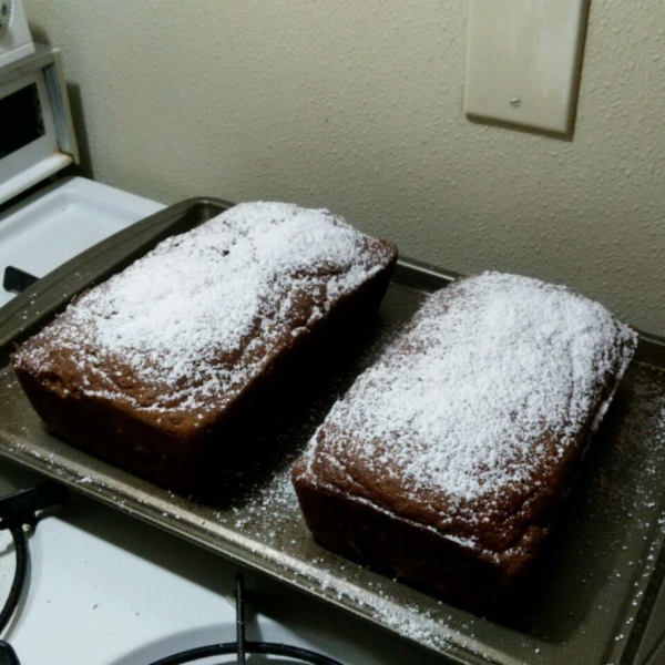 Applesauce Pumpkin Bread