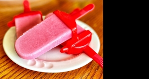 Raspberry Shortcake Ice Pops