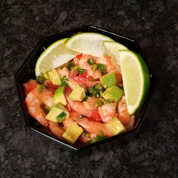 Spicy Mexican Shrimp Cocktail