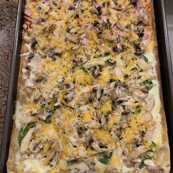 Gourmet Chicken Pizza