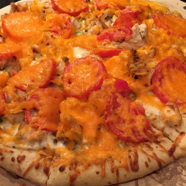 Gourmet Chicken Pizza