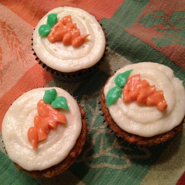 Scrumptious Carrot Cupcakes