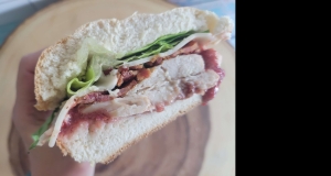 Chicken-Bacon Pressed Picnic Sandwiches