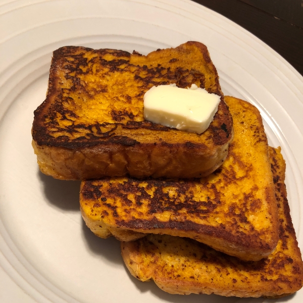 Pumpkin Pie French Toast