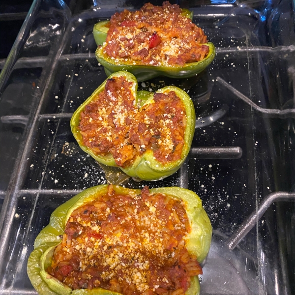 Simple and Easy Stuffed Peppers