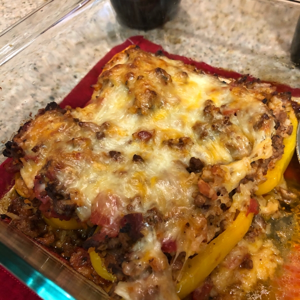 Simple and Easy Stuffed Peppers