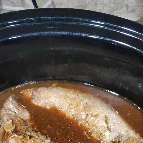 Amazing Pork Tenderloin in the Slow Cooker