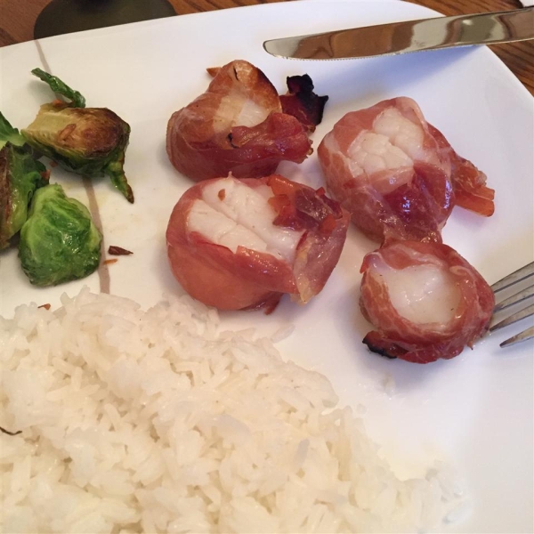 Dad's Excellent Scallops