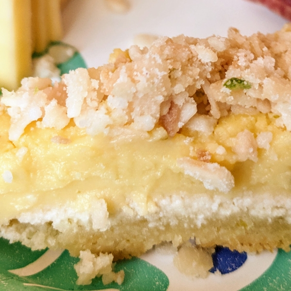 Keto Coconut Lime Bars