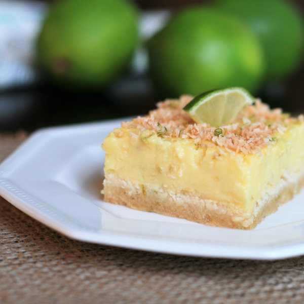 Keto Coconut Lime Bars