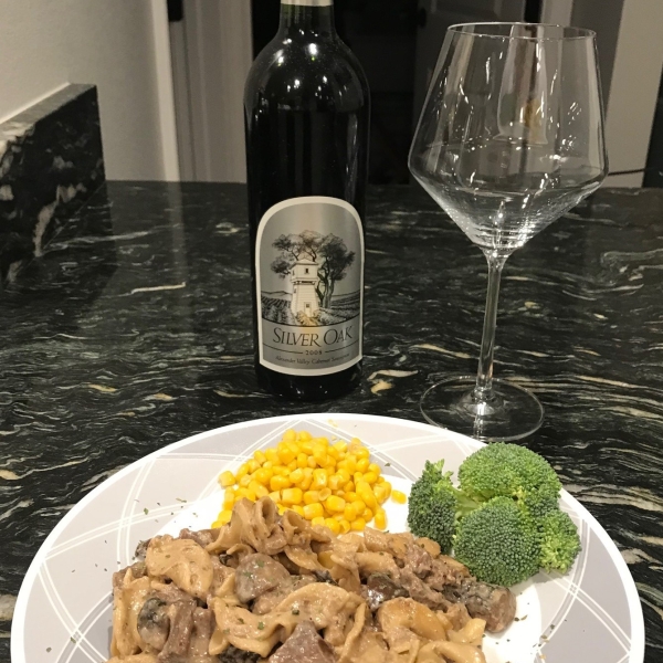 Beef Stroganoff in an Instant