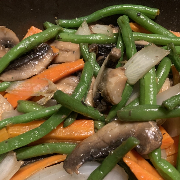 Green Bean and Mushroom Medley