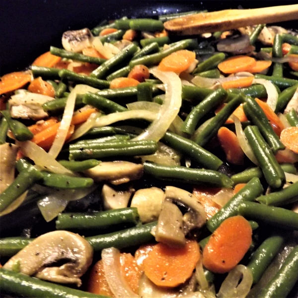 Green Bean and Mushroom Medley