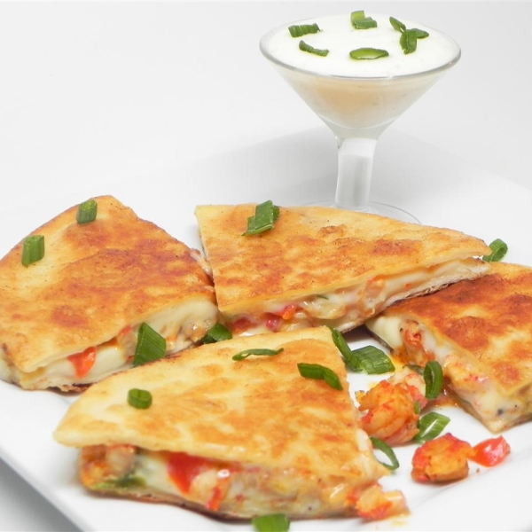 Crawfish Quesadillas