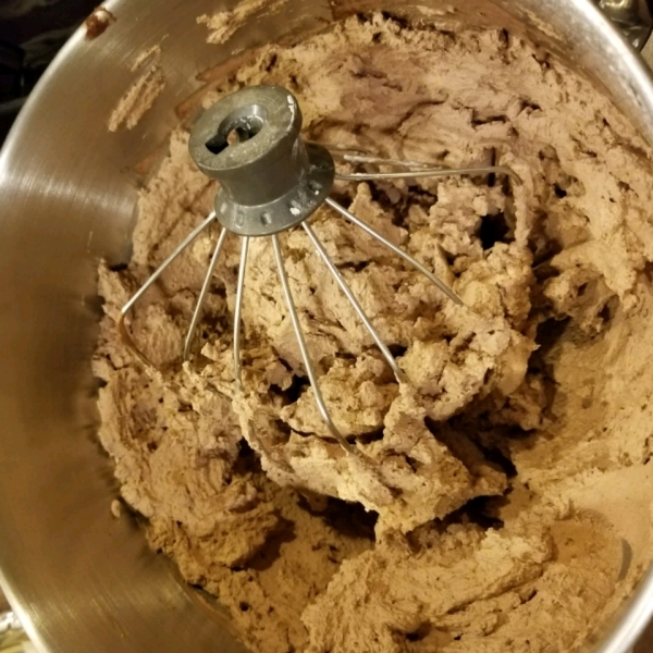 Food Processor Chocolate Whipped Cream Frosting