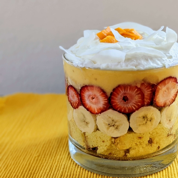 Tropical Mango Trifle