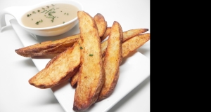 Air-Fryer Potato-Skin Wedges