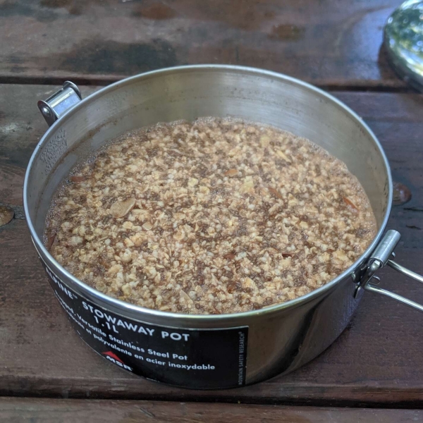 Backpacking Oatmeal