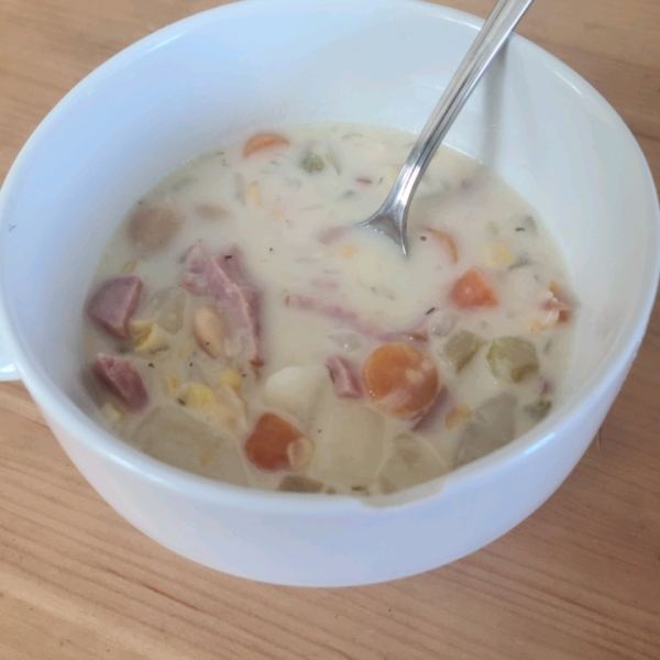 Heart-Healthy Potato Ham Soup