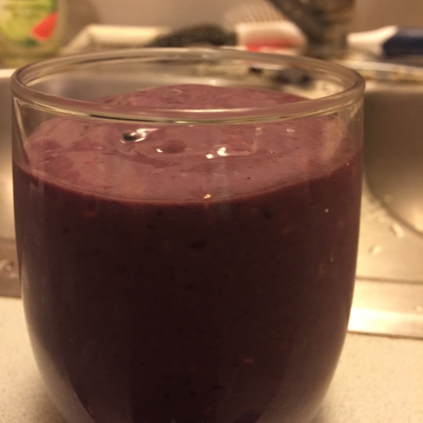 Raspberry Blackberry Smoothie