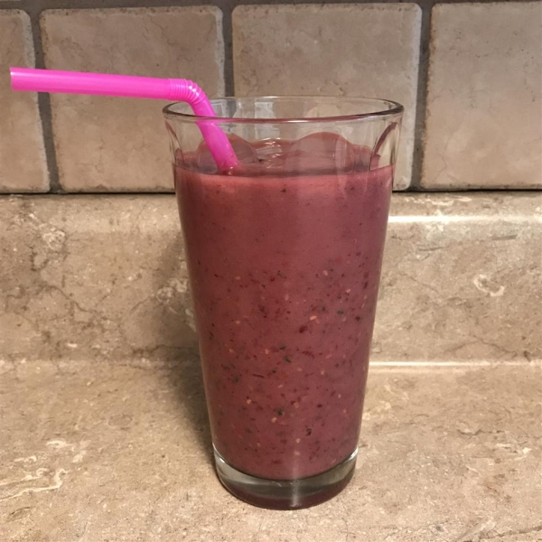 Raspberry Blackberry Smoothie