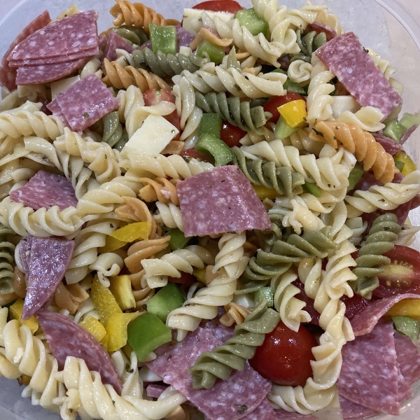 Pasta Salad with Homemade Dressing