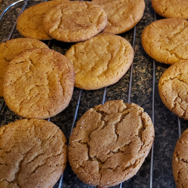 Grandma's Gingersnap Cookies