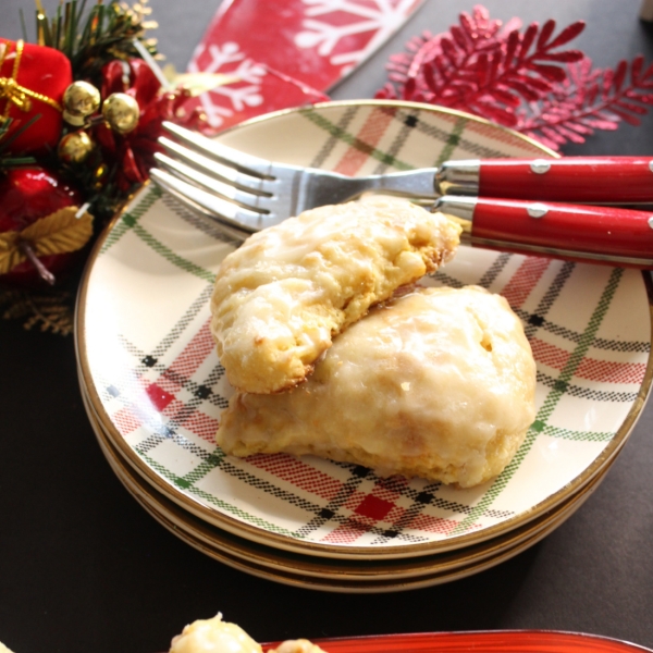 Orange Scones with Orange Glaze