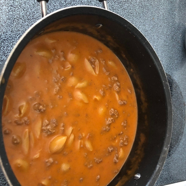 Cheeseburger Pasta