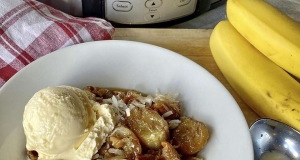 Slow Cooker Bananas Foster