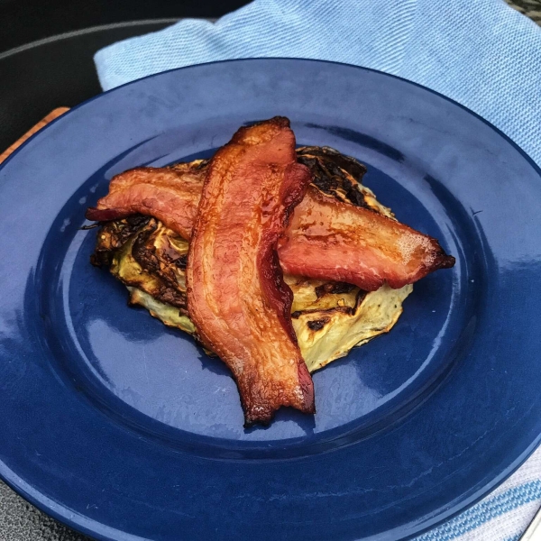 Bacon Cabbage Steaks