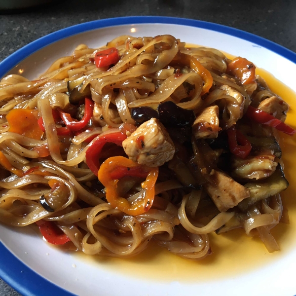 Pad Kee Mow (Drunkard's Noodles)
