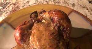 Roasted Orange-Tarragon Cornish Hens