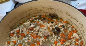 Chicken with Barley Soup