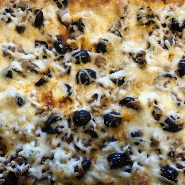 Zucchini Pizza Bake