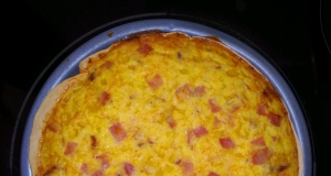 Bacon and Cheddar Cheese Quiche