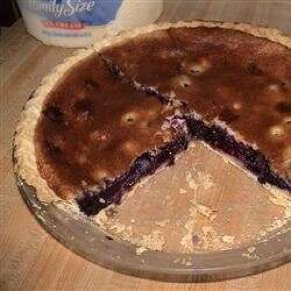 Blueberry Cream Pie