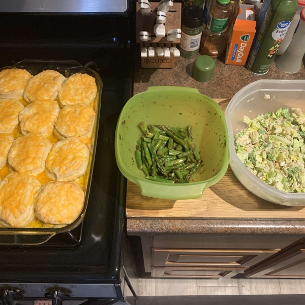 Creamed Chicken and Biscuits!