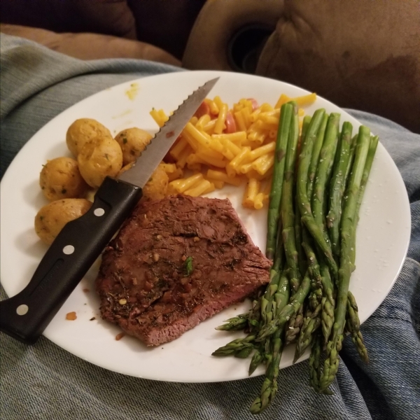 Emily's Marinated Venison Steaks