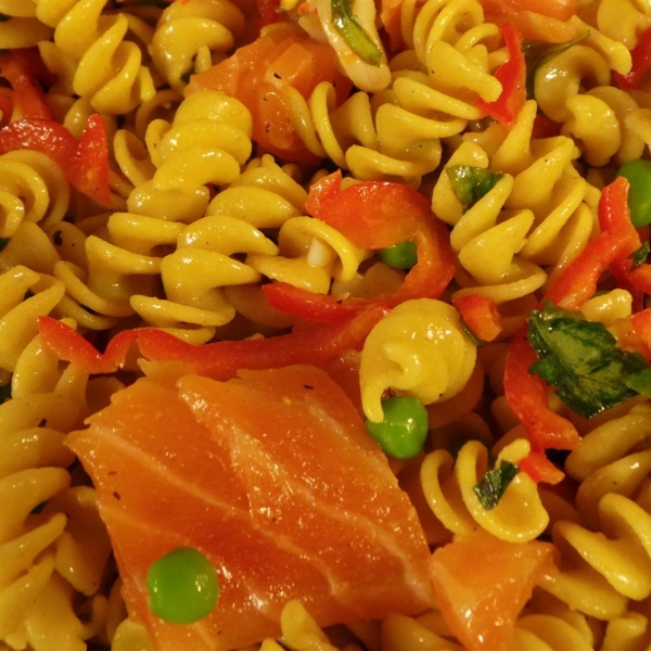 Pasta and Salmon Salad