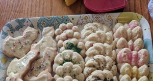 Grandma's Cutout Sugar Cookies