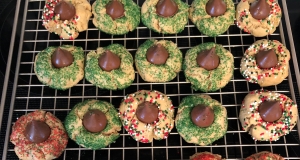 Mom's Peanut Butter Blossom Cookies