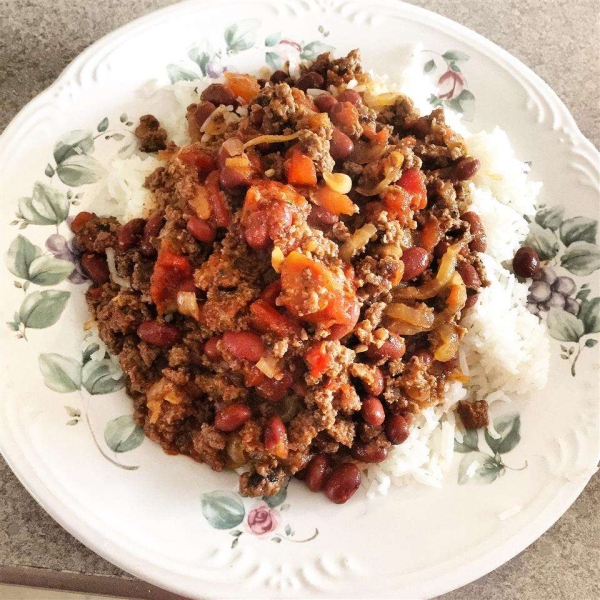 Dirty Quinoa with Venison Burger