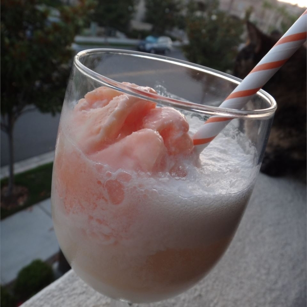 Orange Cream Milk Punch