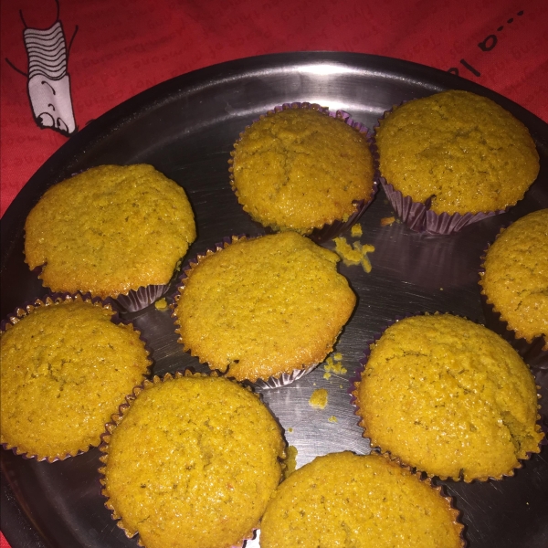 Orange Oatmeal Muffins