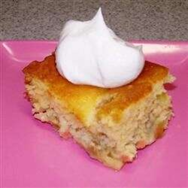 Maryann's Upside-Down Rhubarb Cake