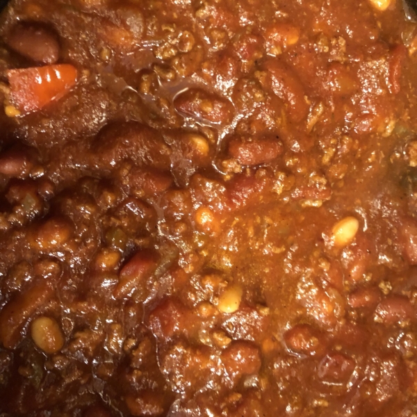 Traditional Chili with Ground Turkey